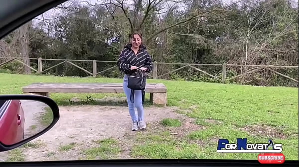 PORNOVATAS - Latin mother fucking in the car with Victor Bloom